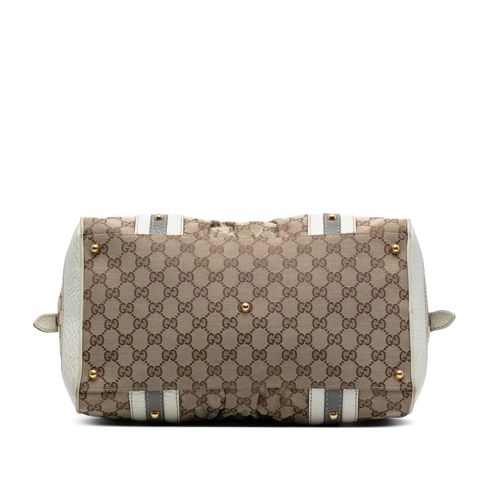 Pre-Loved Gucci Medium GG Canvas Interlocking G Boston Bag - Picture 3 of 8